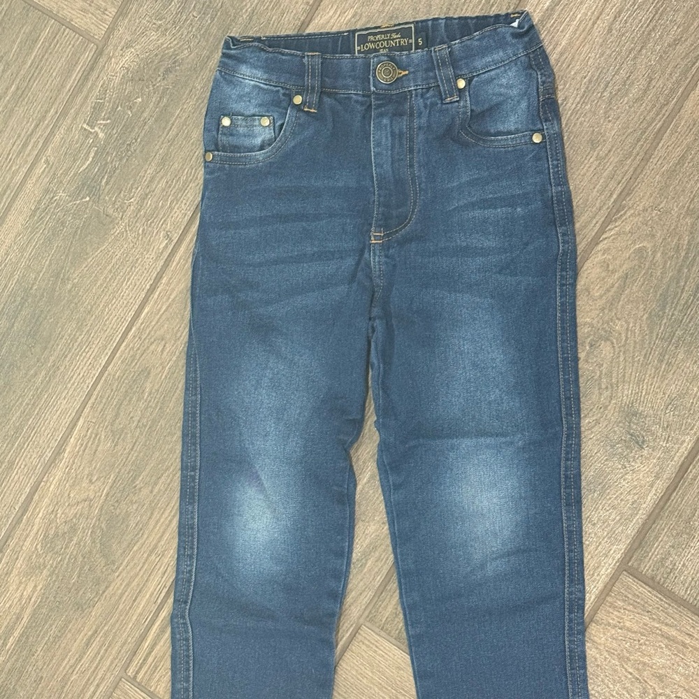 Properly Tied Boys Lowcountry Jean Dark Wash
